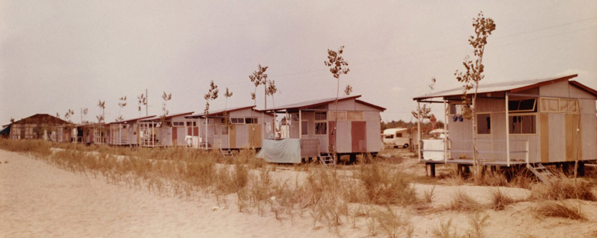 Glampingo lauko nameliai Camping Caâ Savio, 1961 m., glampingo istorija