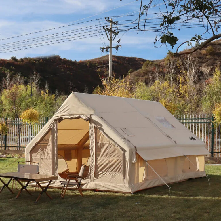 Prabangi smėlio spalvos Glamping palapinė DYKUMA stovykloje