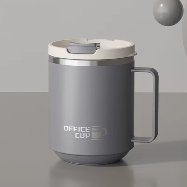 Nerūdijančio plieno termosinis puodelis su dangteliu, 0.5l - Image 6