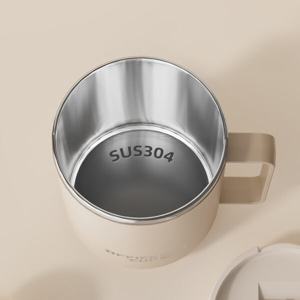 Nerūdijančio plieno termosinis puodelis su dangteliu, 0.5l - Image 4